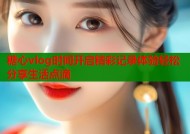 糖心vlog时间开启精彩记录体验轻松分享生活点滴