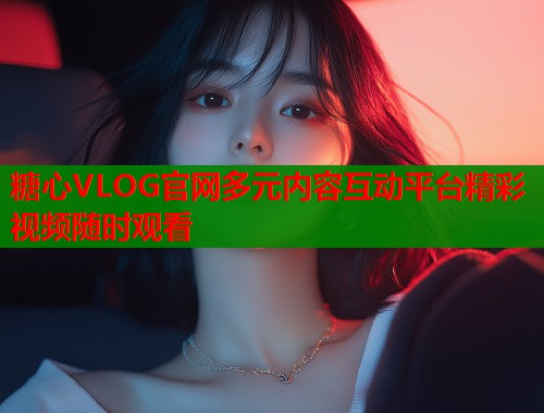 糖心VLOG官网多元内容互动平台精彩视频随时观看  第2张