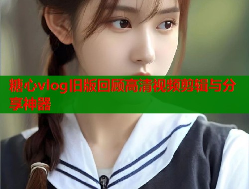 糖心vlog旧版回顾高清视频剪辑与分享神器  第1张