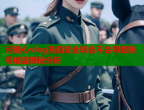 污糖心vlog充值安全吗会不会导致账号被盗揭秘分析  第2张
