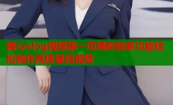 糖心vlog视频第一页揭秘独家功能轻松制作高质量短视频