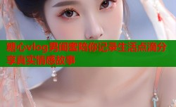 糖心vlog男闺蜜陪你记录生活点滴分享真实情感故事