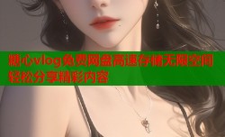 糖心vlog免费网盘高速存储无限空间轻松分享精彩内容