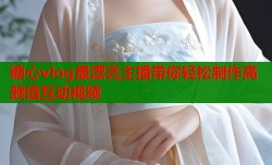 糖心vlog最漂亮主播带你轻松制作高颜值互动视频