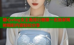 糖心vlog女主角排行榜第一名独家揭秘精彩内容轻松分享
