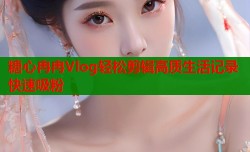 糖心冉冉Vlog轻松剪辑高质生活记录快速吸粉
