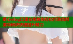 糖心vlog口罩女孩教你轻松打造自然美妆秘诀快速提升魅力