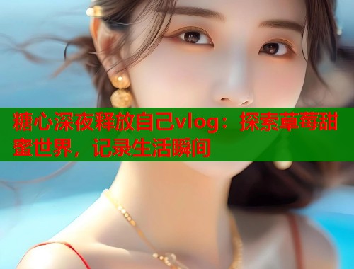 糖心深夜释放自己vlog：探索草莓甜蜜世界，记录生活瞬间  第1张