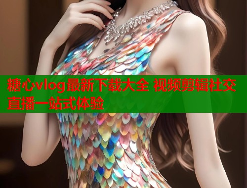 糖心vlog最新下载大全 视频剪辑社交直播一站式体验  第1张