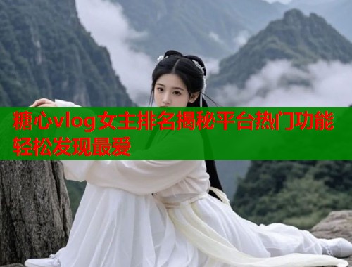 糖心vlog女主排名揭秘平台热门功能轻松发现最爱  第1张