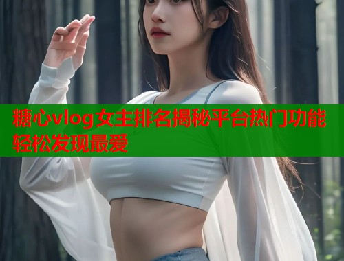 糖心vlog女主排名揭秘平台热门功能轻松发现最爱  第2张
