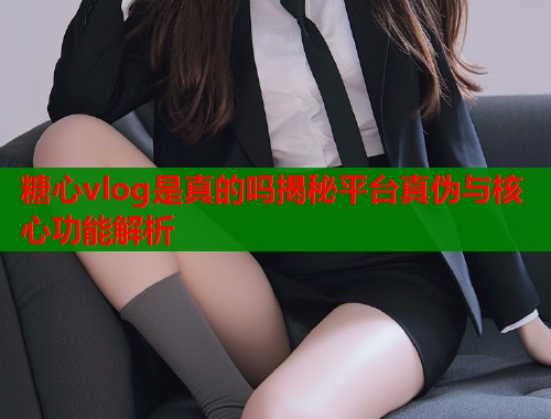 糖心vlog是真的吗揭秘平台真伪与核心功能解析  第1张