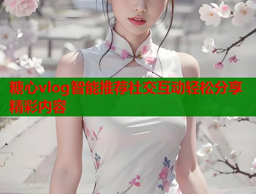 糖心vlog智能推荐社交互动轻松分享精彩内容  第1张