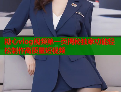 糖心vlog视频第一页揭秘独家功能轻松制作高质量短视频  第1张