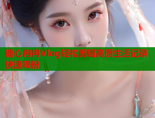 糖心冉冉Vlog轻松剪辑高质生活记录快速吸粉  第1张