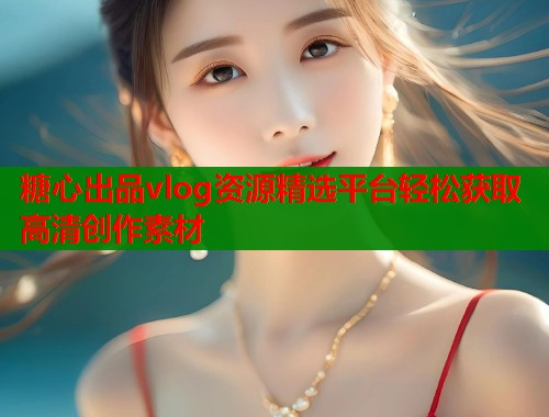 糖心出品vlog资源精选平台轻松获取高清创作素材  第2张