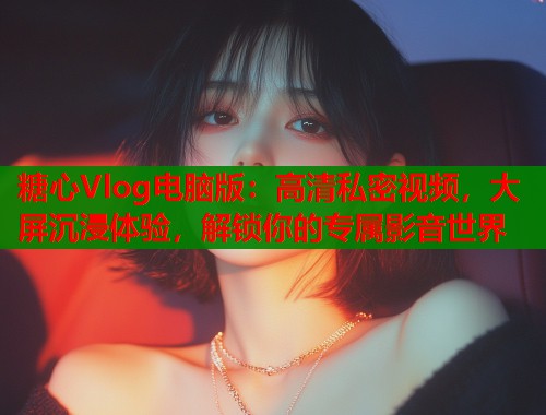 糖心Vlog电脑版：高清私密视频，大屏沉浸体验，解锁你的专属影音世界  第1张