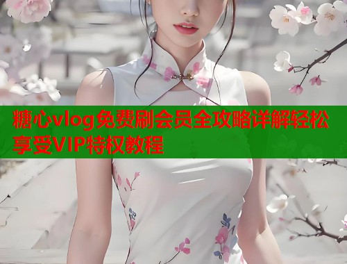 糖心vlog免费刷会员全攻略详解轻松享受VIP特权教程  第2张