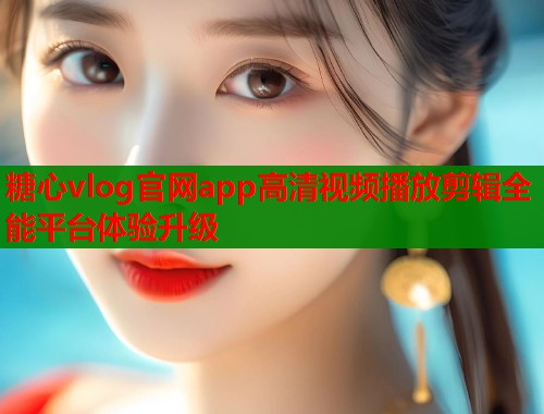 糖心vlog官网app高清视频播放剪辑全能平台体验升级  第2张