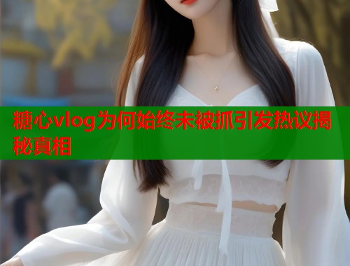 糖心vlog为何始终未被抓引发热议揭秘真相  第2张