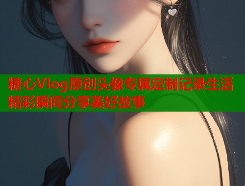 糖心Vlog原创头像专属定制记录生活精彩瞬间分享美好故事  第1张