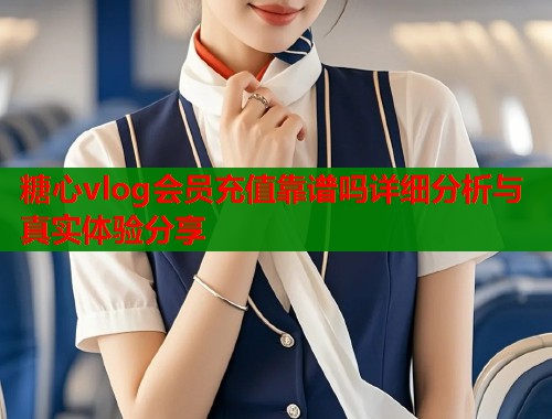 糖心vlog会员充值靠谱吗详细分析与真实体验分享  第1张